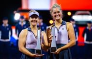 Erin Routliffe and Gabriela Dabrowski pictured at the 2025 Porsche Tennis Grand Prix | Image Source: Getty